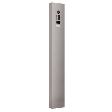 Interphone avec support Smart Doorbird D1101V en aspect acier inoxydable