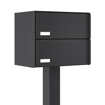 Boîte aux lettres sur pied Kopenhagen for Two en anthracite