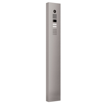 Interphone avec Keypad module et support Smart for Two Doorbird D1102KV Acier inoxydable