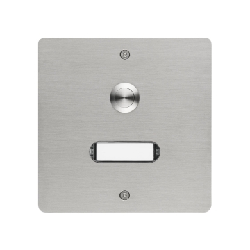 Plaque d’étage ETA 501 avec sonnette pour 1 logement
