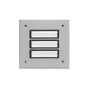 Plaque d’étage ETA 803 avec sonnette pour 3 logements