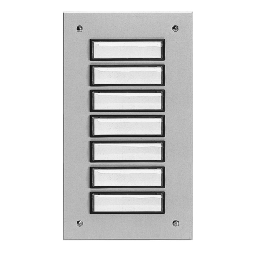 Plaque d’étage ETA 807 avec sonnette pour 7 logements