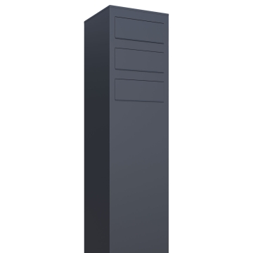 Boîte aux lettres Monolith for Three en anthracite
