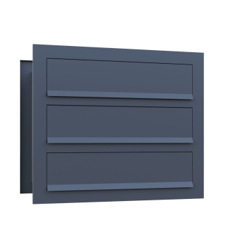 Boîte aux lettres murale Temino for Three en anthracite