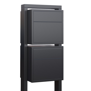 Boîte aux lettres Soprano for Two en anthracite