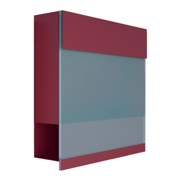 Boite aux Lettres Manhattan Acryl Rouge