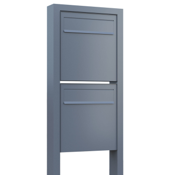 Boîte aux lettres sur pieds Latina for Two en anthracite