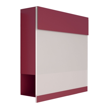 Boite aux Lettres Manhattan Acryl Rouge