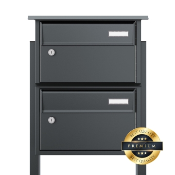 Boites aux lettres collectives Stellina for Two en Anthracite
