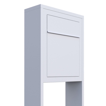Boîte aux lettres sur pieds Base Blanche
