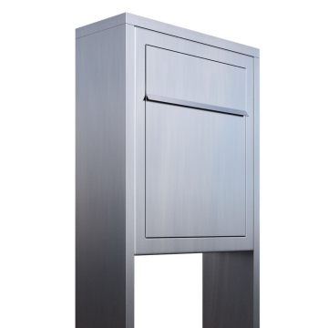 Boîte aux lettres sur pieds Base Inox