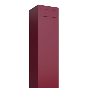 Boîte aux lettres Monolith en rouge