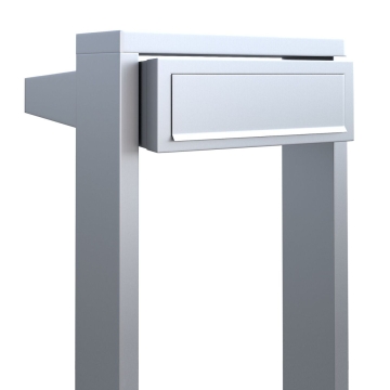 Boîte aux lettres sur pieds Stairs en Inox