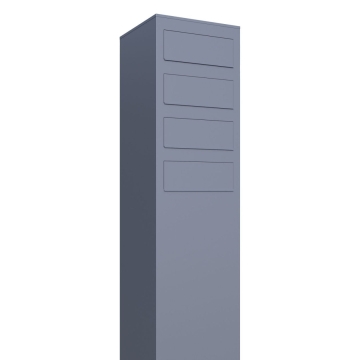 Boîte aux lettres Monolith for Four en gris