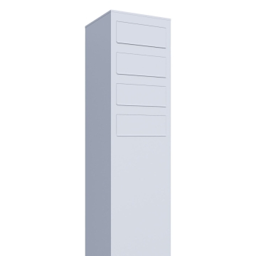Boîte aux lettres Monolith for Four en blanc