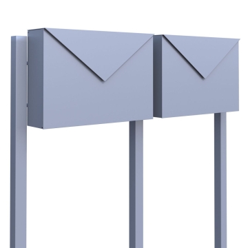Boîte aux lettres "Letter" for Two en gris