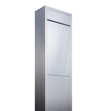 Boîte aux lettres sur pieds Big Box en Inox