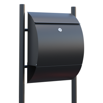 Boîte aux lettres sur pieds Sunshine Anthracite