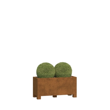 Jardinière - Firenze Mini-avec pieds acier corten