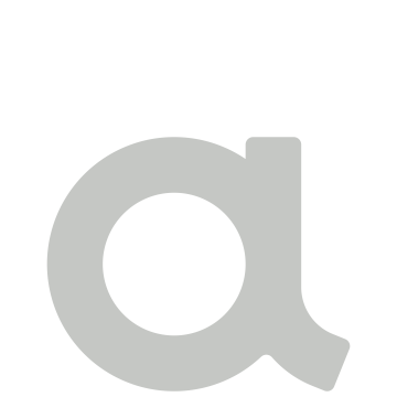 Numéro de maison auto-adhésif "a" - 76 mm en gris clair