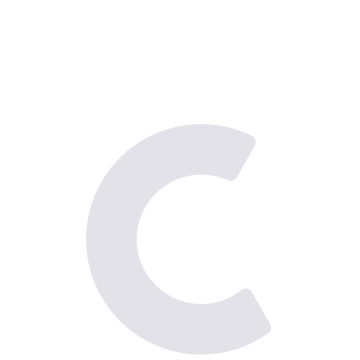 Numéro de maison auto-adhésif "c" - 76 mm en blanc