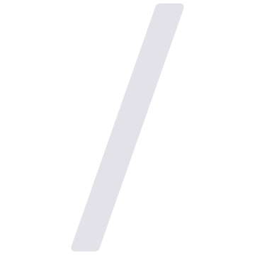 Marque Slash ''/'' Blanc