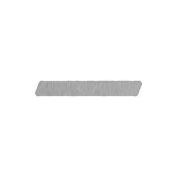 Numéro de maison moderne  ''Moins'' Inox