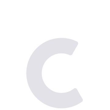 Numéro de maison auto-adhésif "c" - 40 mm en blanc