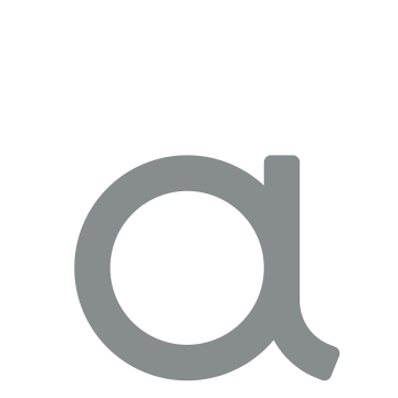 Numéro de maison auto-adhésif "a" - 152 mm en gris