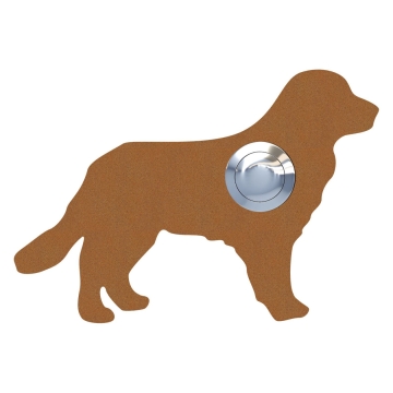 Sonnette Chien ''Balu'' Rouille