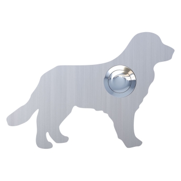 Sonnette Chien ''Balu'' Inox