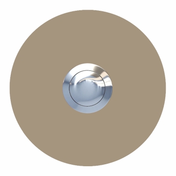 Sonnette Cercle  Beige