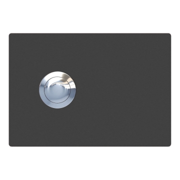 Sonnette Rectangle  Anthracite