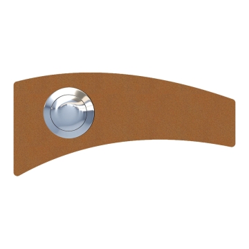 Sonnette Square Rouille