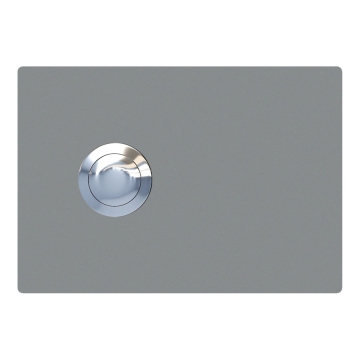 Sonnette Rectangle Grise