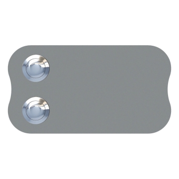 Sonnette Longcircle pour deux Grise