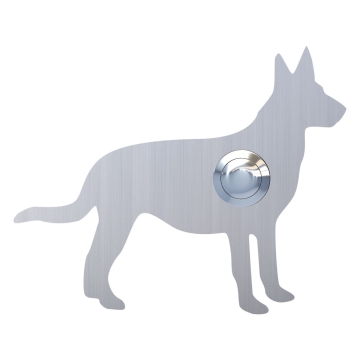 Sonnette Chien ''Emma'' Inox