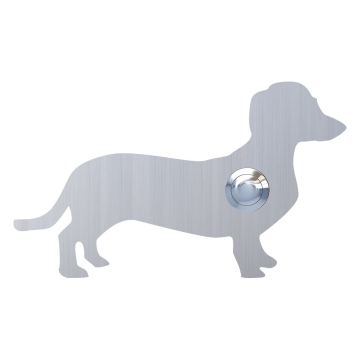 Sonnette Chien ''Charly'' Inox