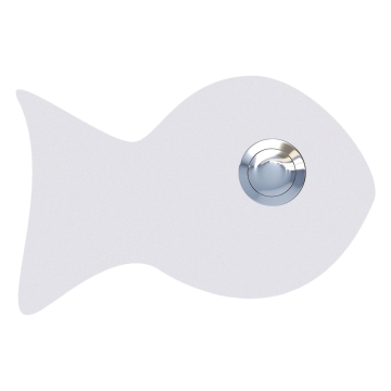 Sonnette Poisson Blanche