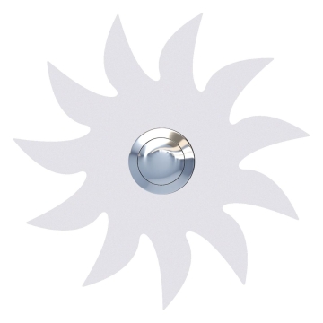 Sonnette Soleil Blanche