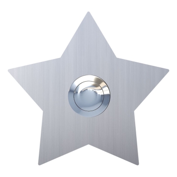 Sonnette Etoile Inox