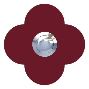 Sonnette Fleur Rouge
