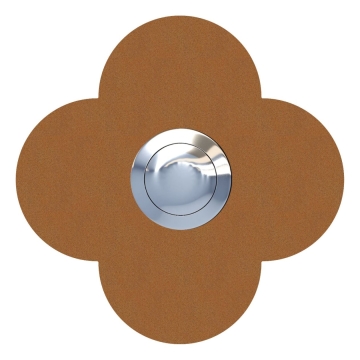 Sonnette Fleur Rouille