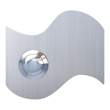 Sonnette Drapeau Inox