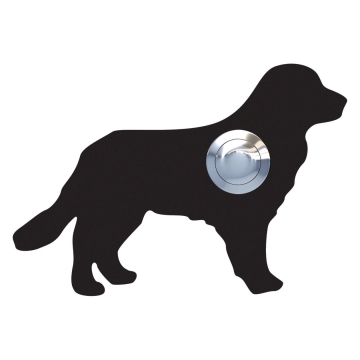 Sonnette Chien ''Balu'' Noire