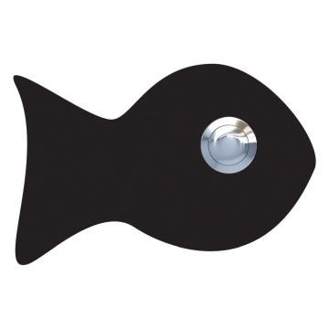 Sonnette Poisson Noire
