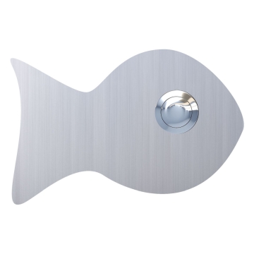 Sonnette Poisson Inox