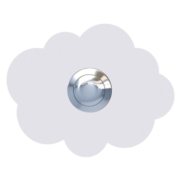 Sonnette Nuage Blanche