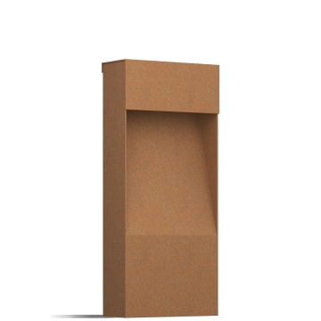 Lampes exterieur "Medium Bloc" Rouille