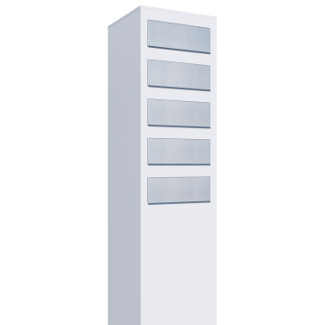 Boîtes aux lettres Monolith for Five en blanc